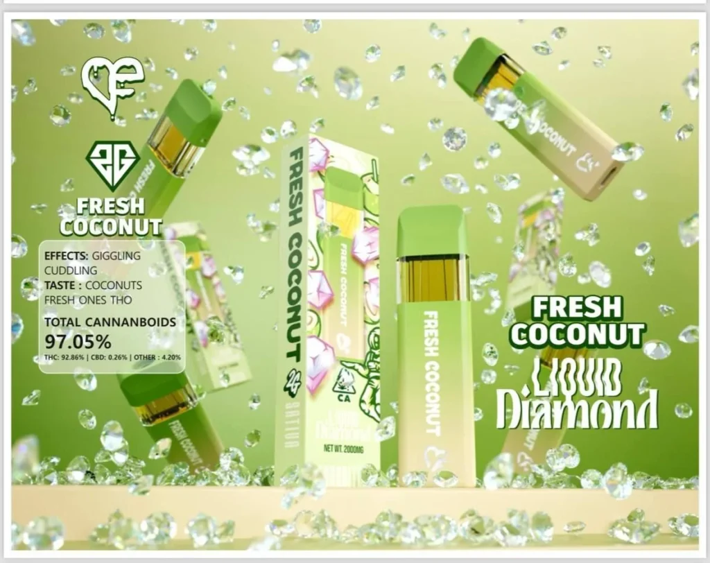 Favorites Fresh Coconut disposable
